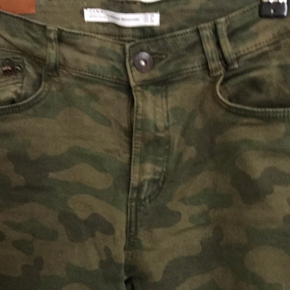 Zara camouflage skinny jeans - Picture 2 of 6